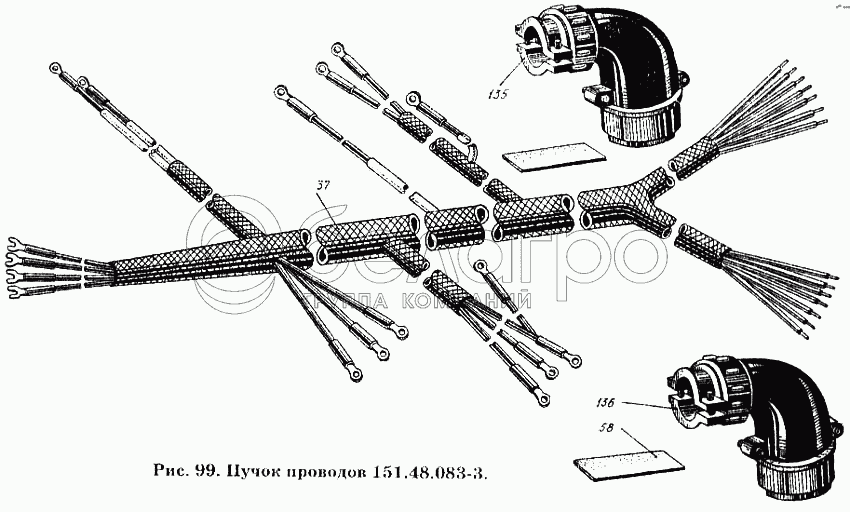 Пучок дротів 151.48.083-3