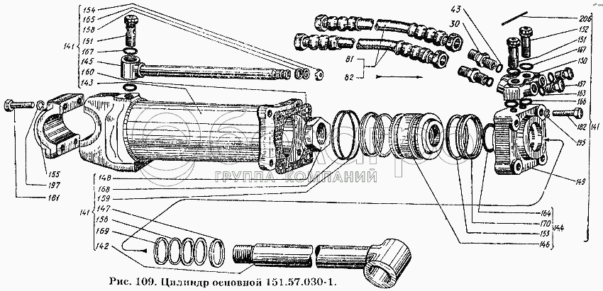 Цилиндр основной 151.57.030-1