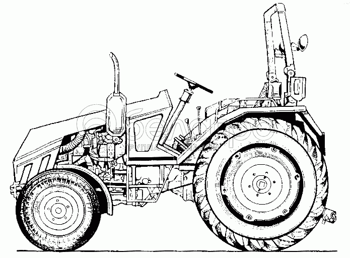 Трактор Т-25Ф. Загальний вигляд