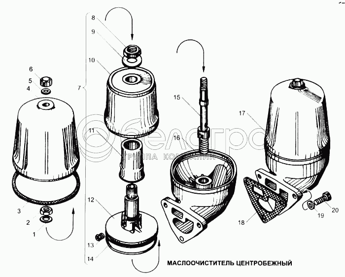 Маслоочиститель центробежный