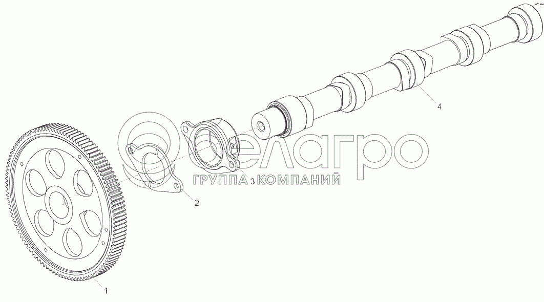 Розподільний вал 5340.1006010
