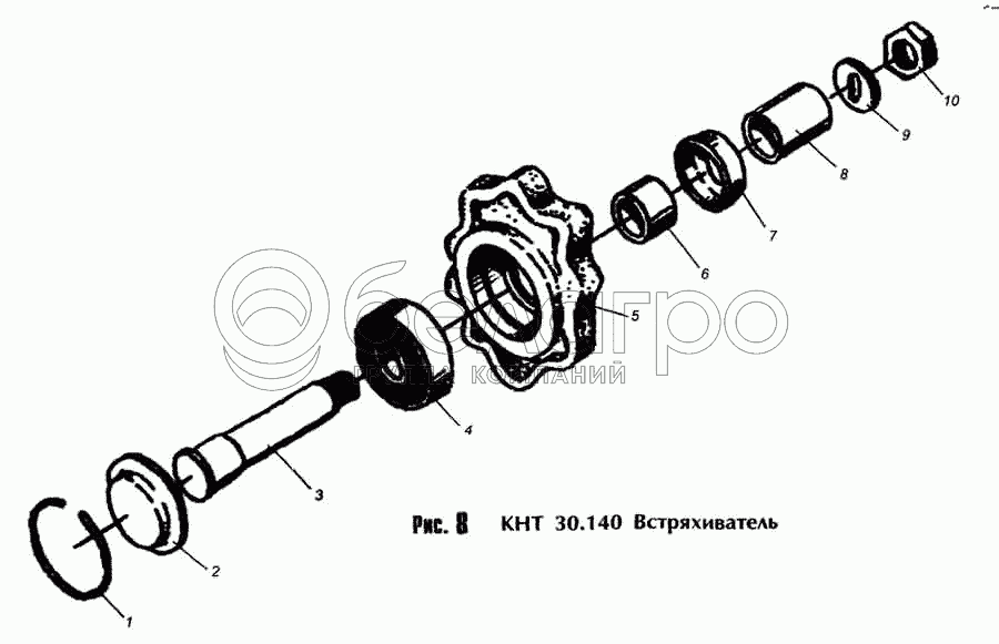КНТ 30.140 Струшувач