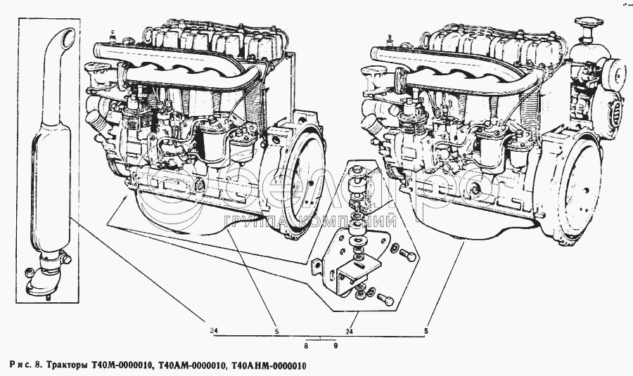 Дизельний двигун D144-0000100-34, D144-0000100-38