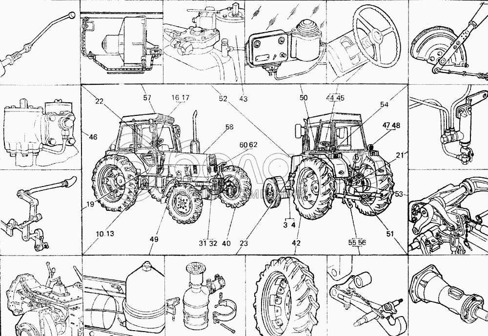 Тракторы ЛТЗ-55А, ЛТЗ-55АН, ЛТЗ-55, ЛТЗ-55Н