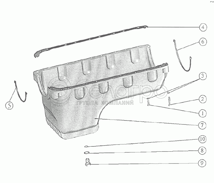 Встановлення масляного картера