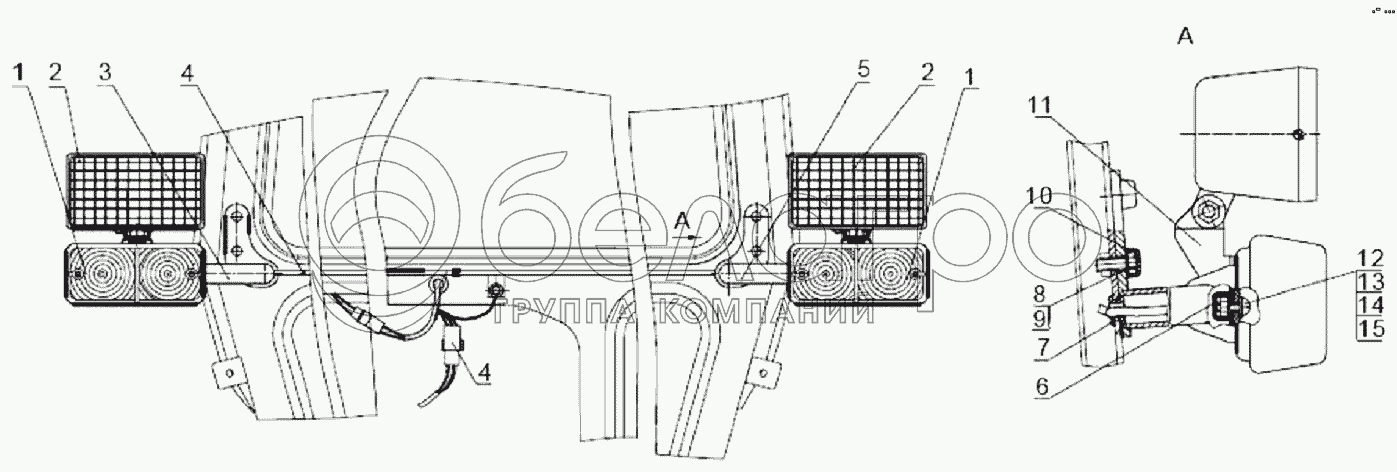 Встановлення передніх фар