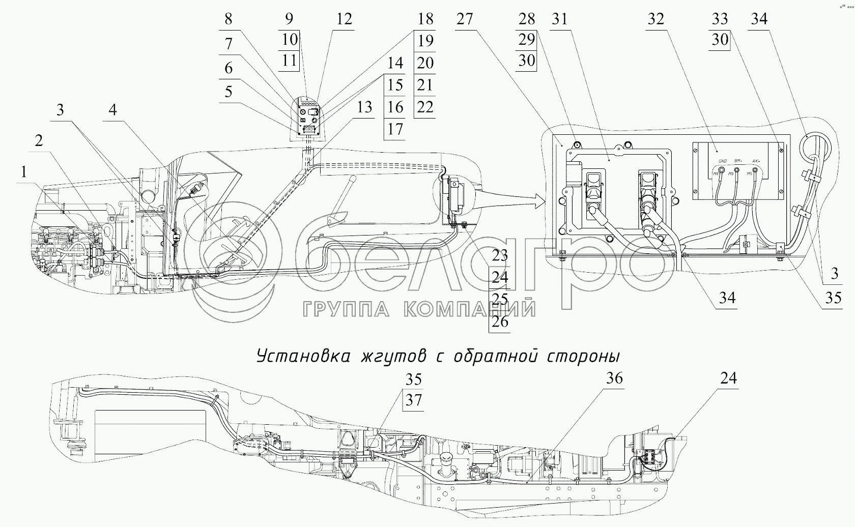 Управління двигуном ММЗ Tier-3a (Д-245.2S3A)
