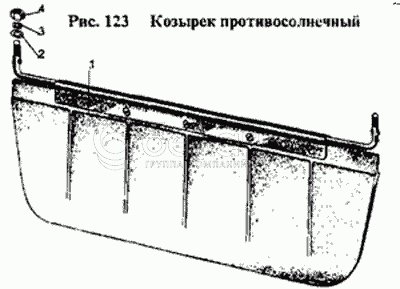 Козырек противосолнечный