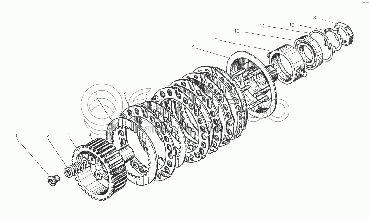 Муфта фрикционная