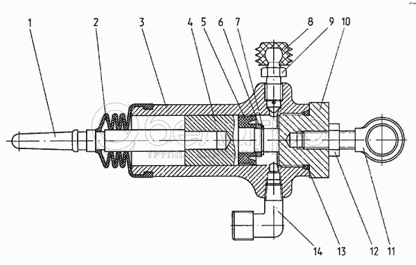 Робочий циліндр 1523-1602550