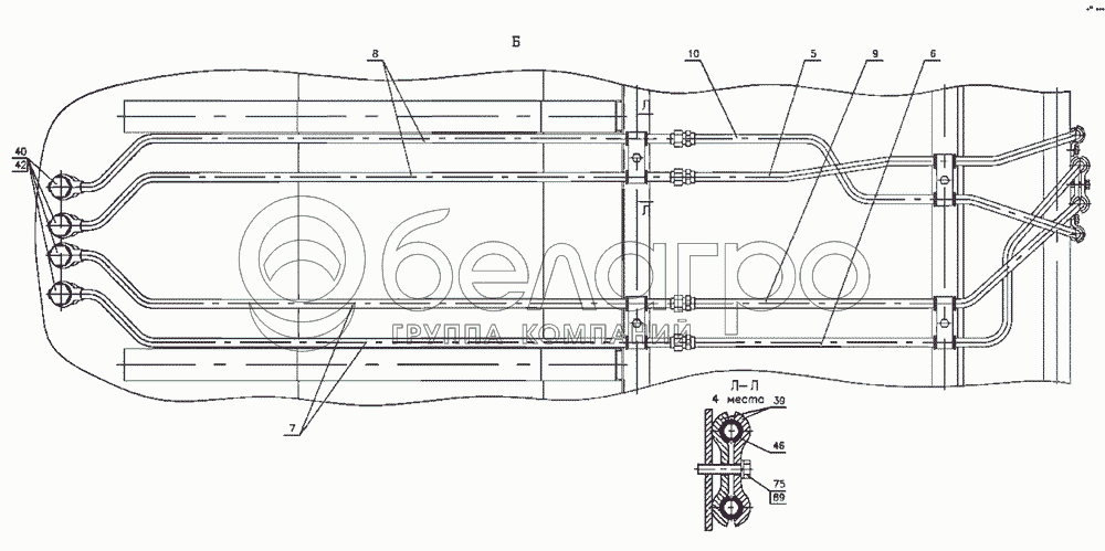 Рульове управління (для тракторів 2522ДВ/3022ДВ/2522.1/3022.1)