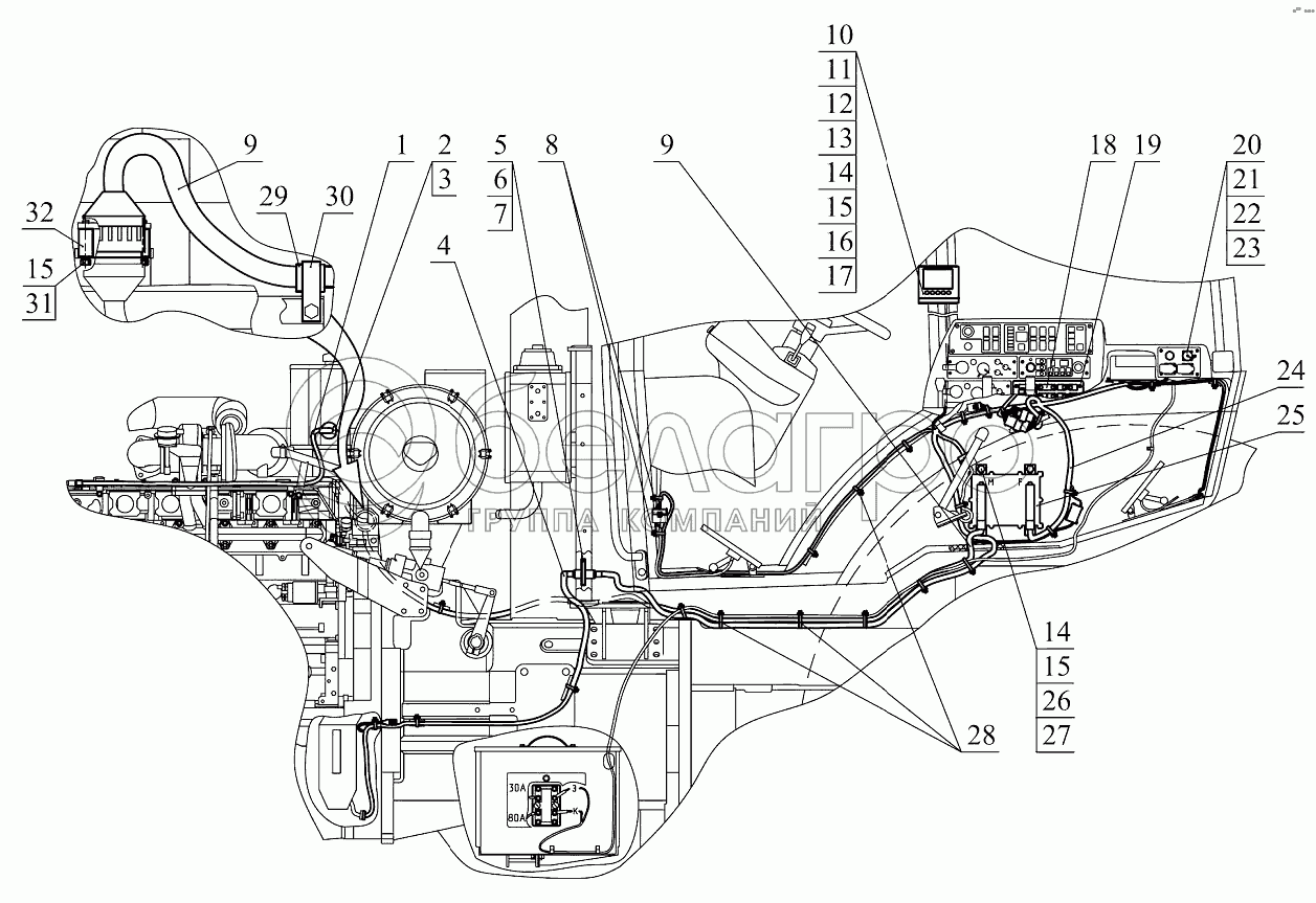 Управління двигуном «Deutz»