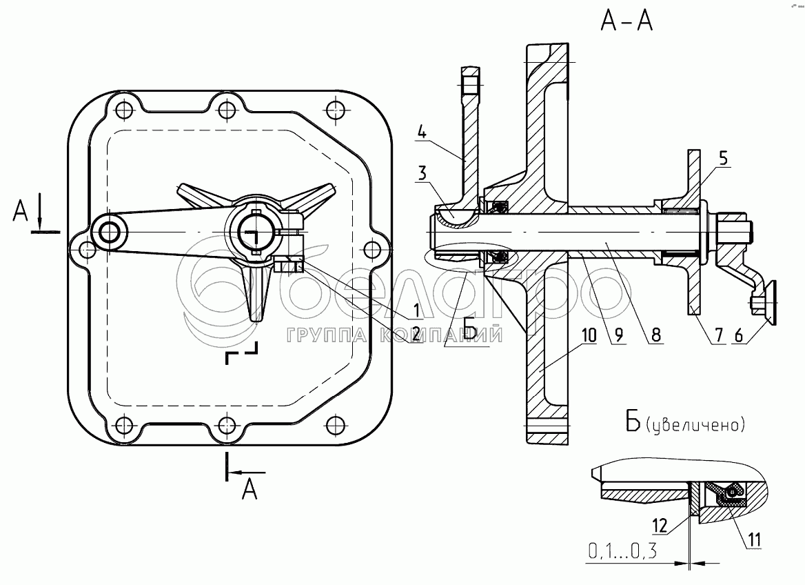 Кришка 3022-1702040