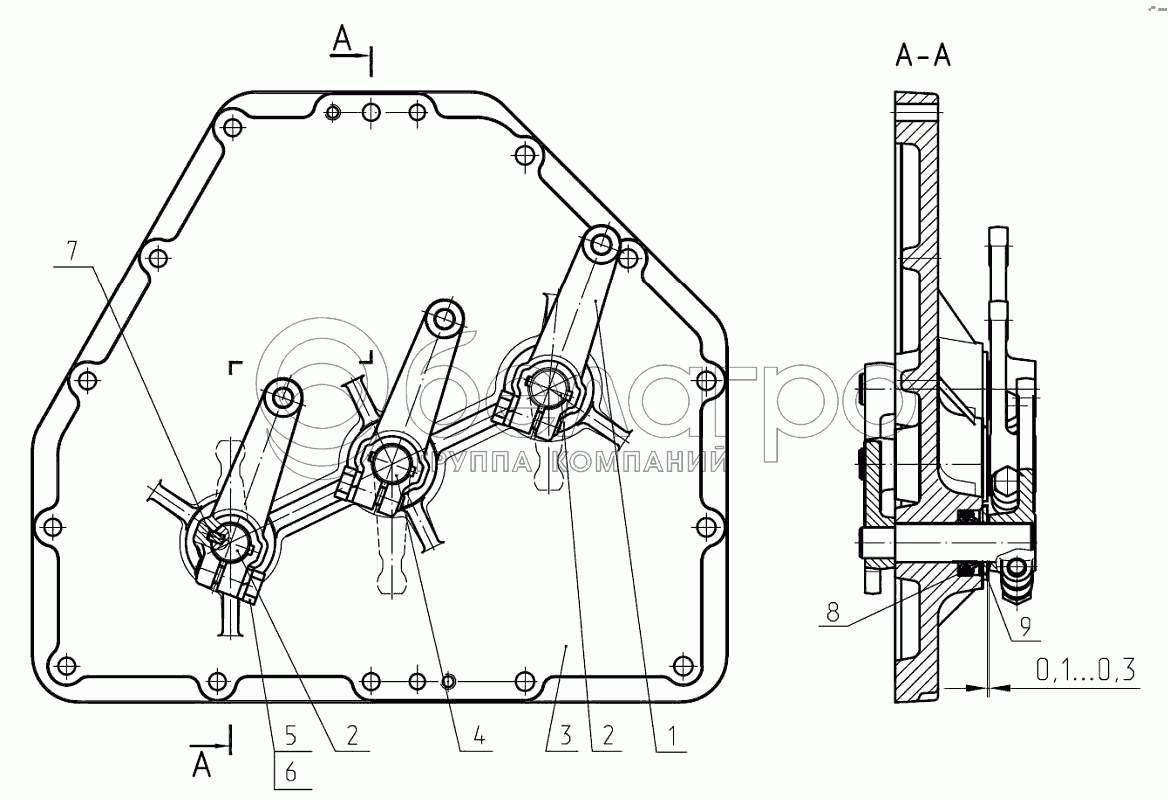 Кришка 3022-1702020