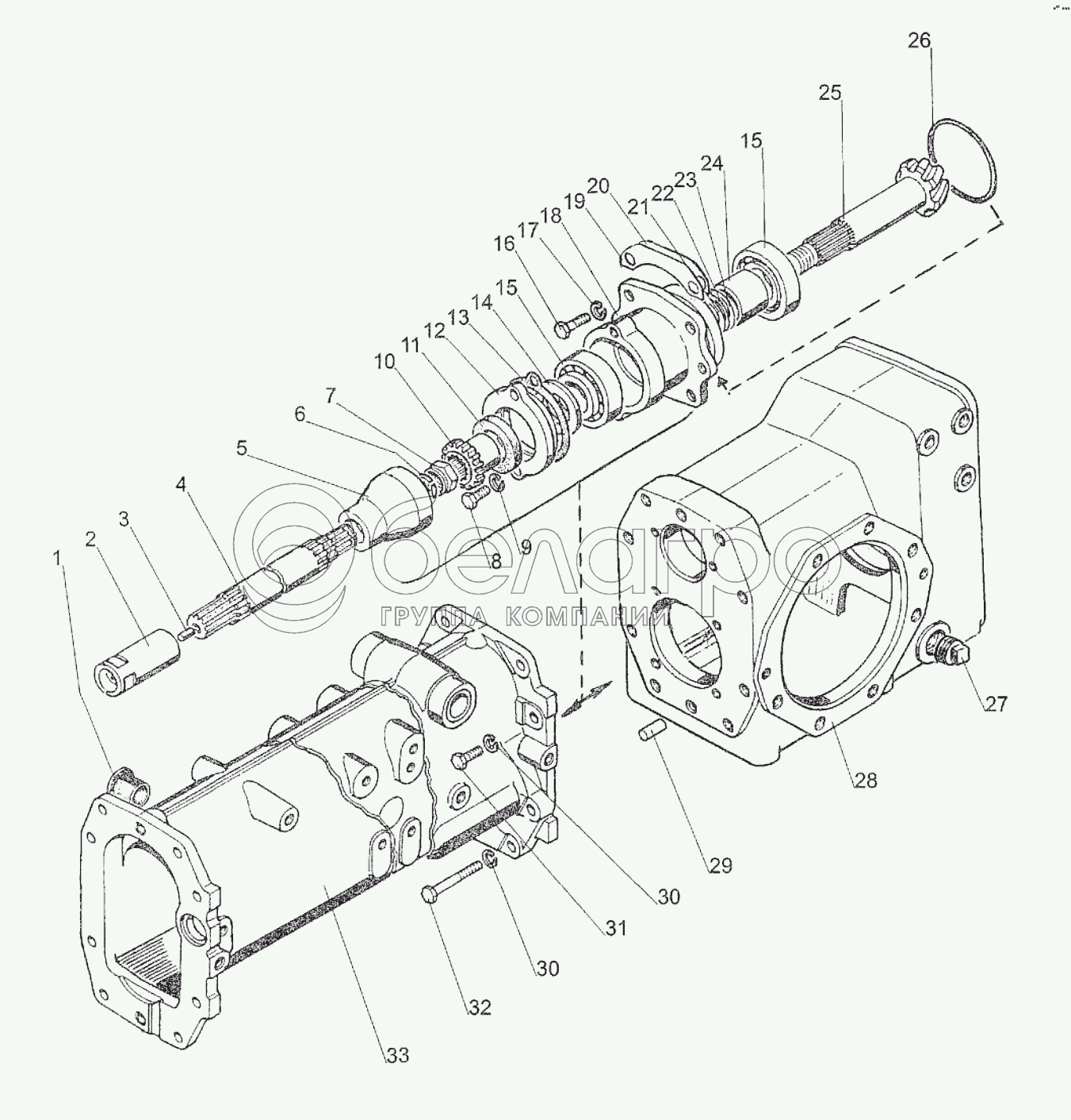 Корпус заднього моста