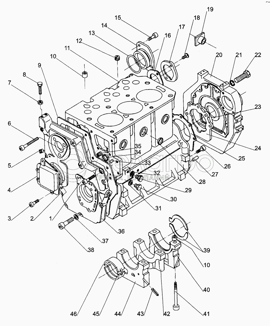 Блок циліндрів; Cylinder Block