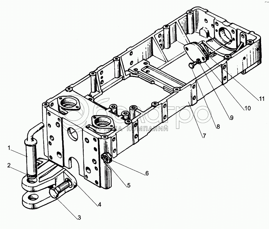 Напіврама у зборі; Semi-Frame Assy