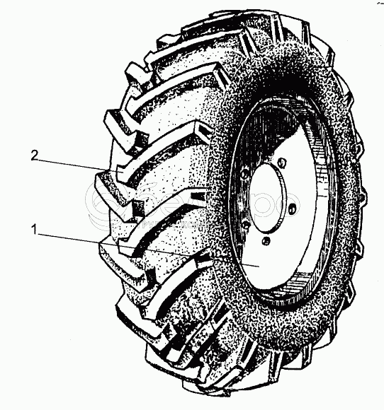 Колеса задние;Rear Wheels