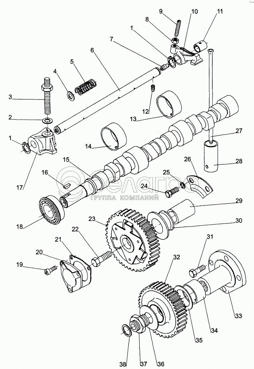 Розподільний механізм; Timing Gear