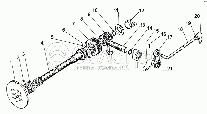 Привід насоса; Pump Drive