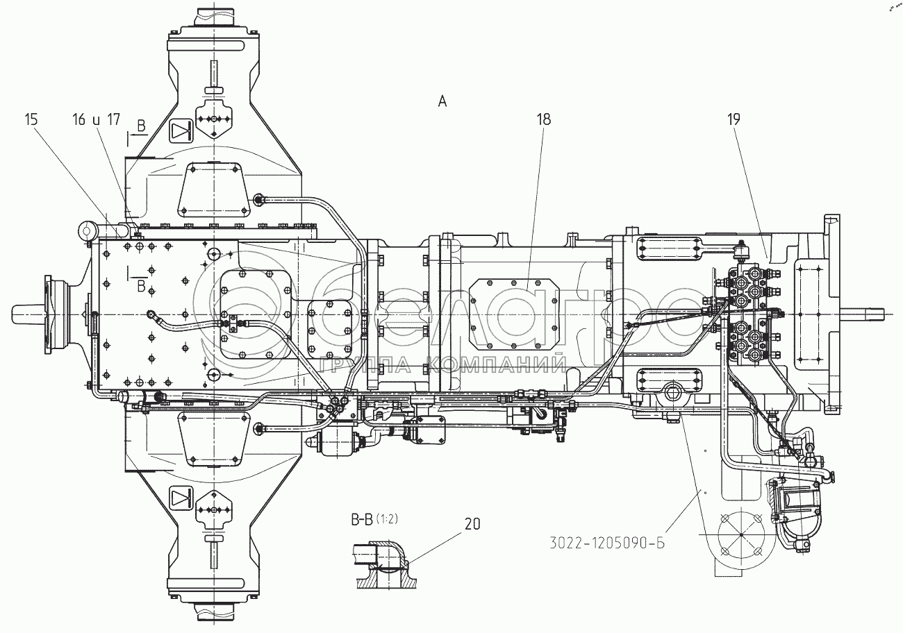 Трансмісія 3525-0002000-А