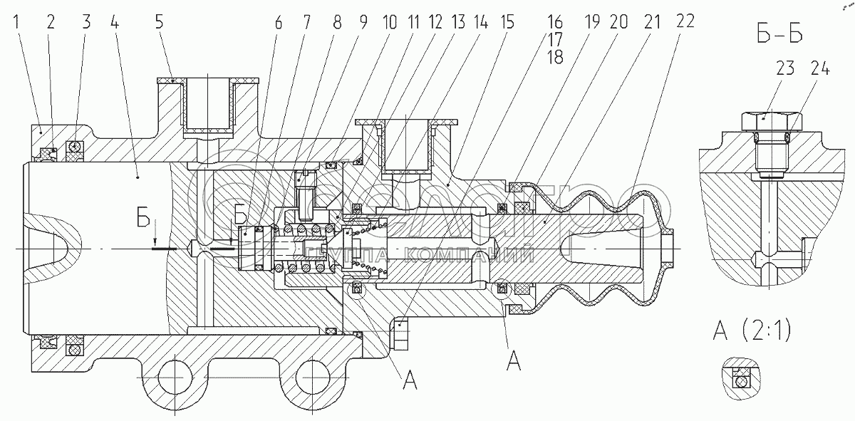Гидроусилитель 3522-1602510