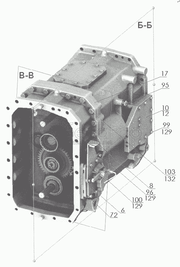 Коробка передач 3525-1700010-А