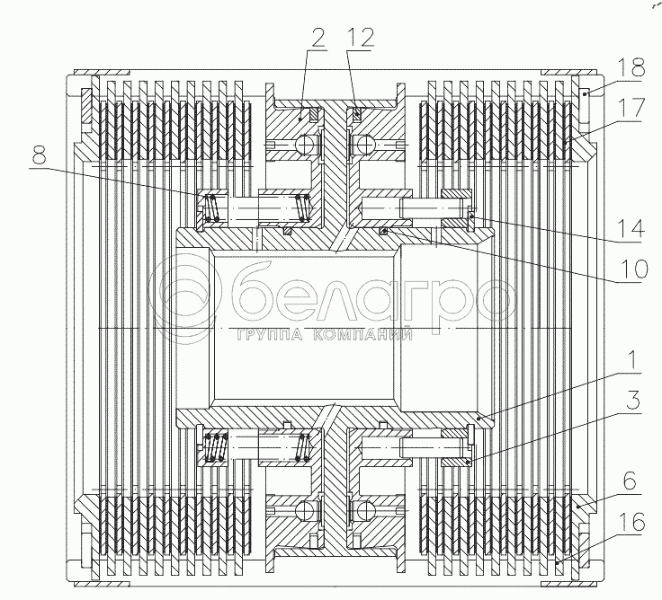 Фрикційний елемент 3525-1701070-А
