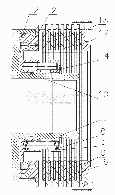 Фрикційний елемент 3525-1701080-А