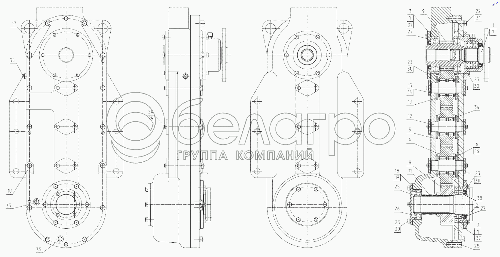Редуктор 3522К-4209010