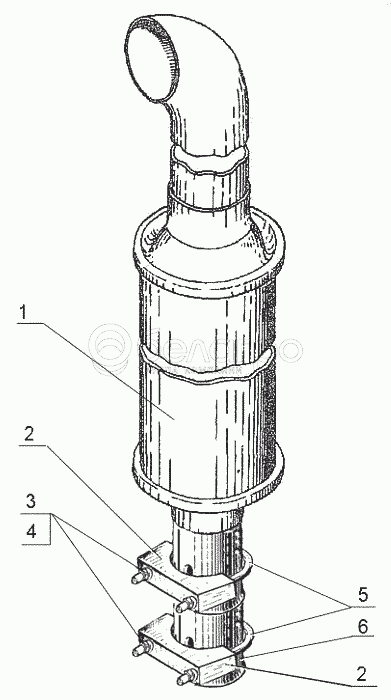 Глушник 320-1205010-03
