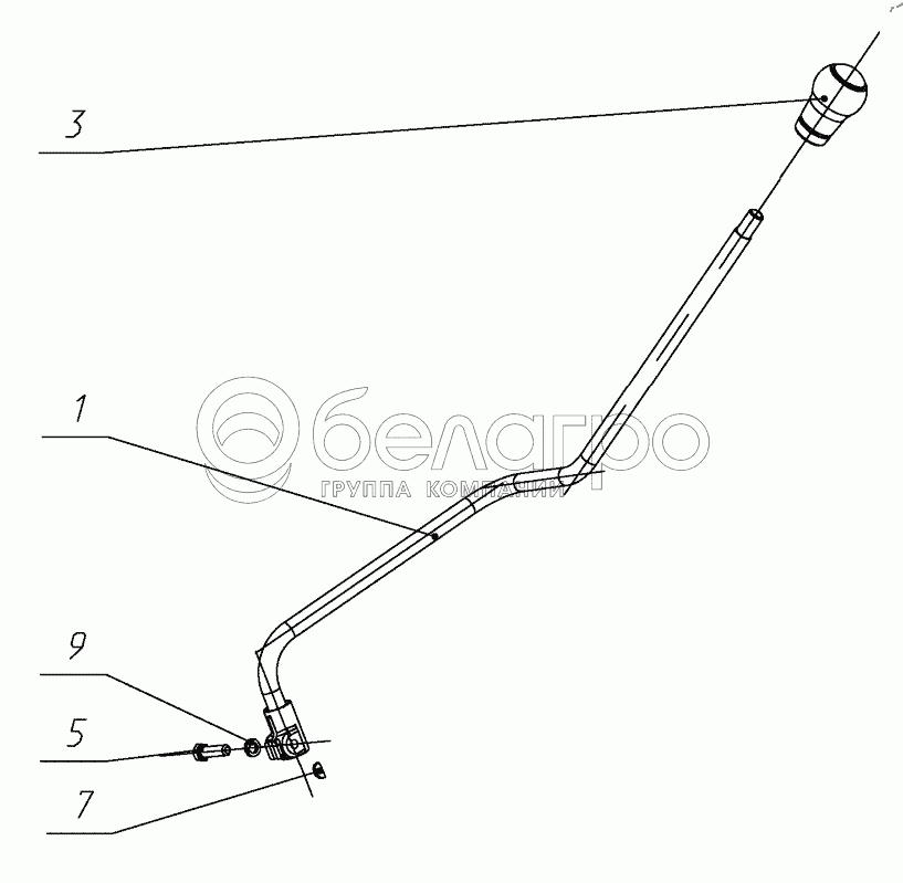 Управление коробкой передач 320-1702010-11