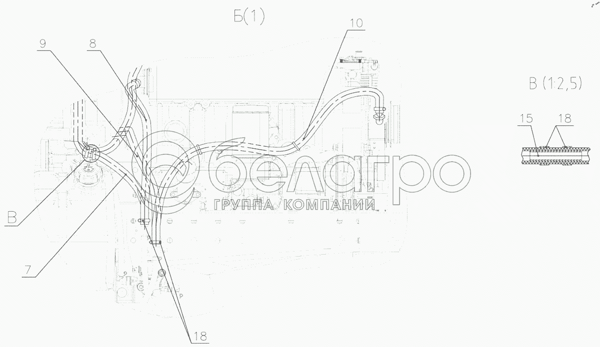 Установка кондиционера 952.6-8100010-Б