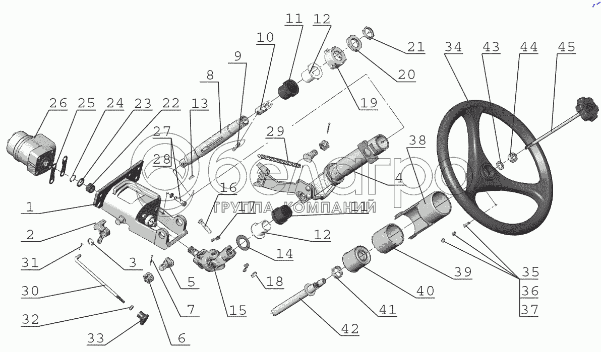 Рульова колонка 85-3401000-А-05