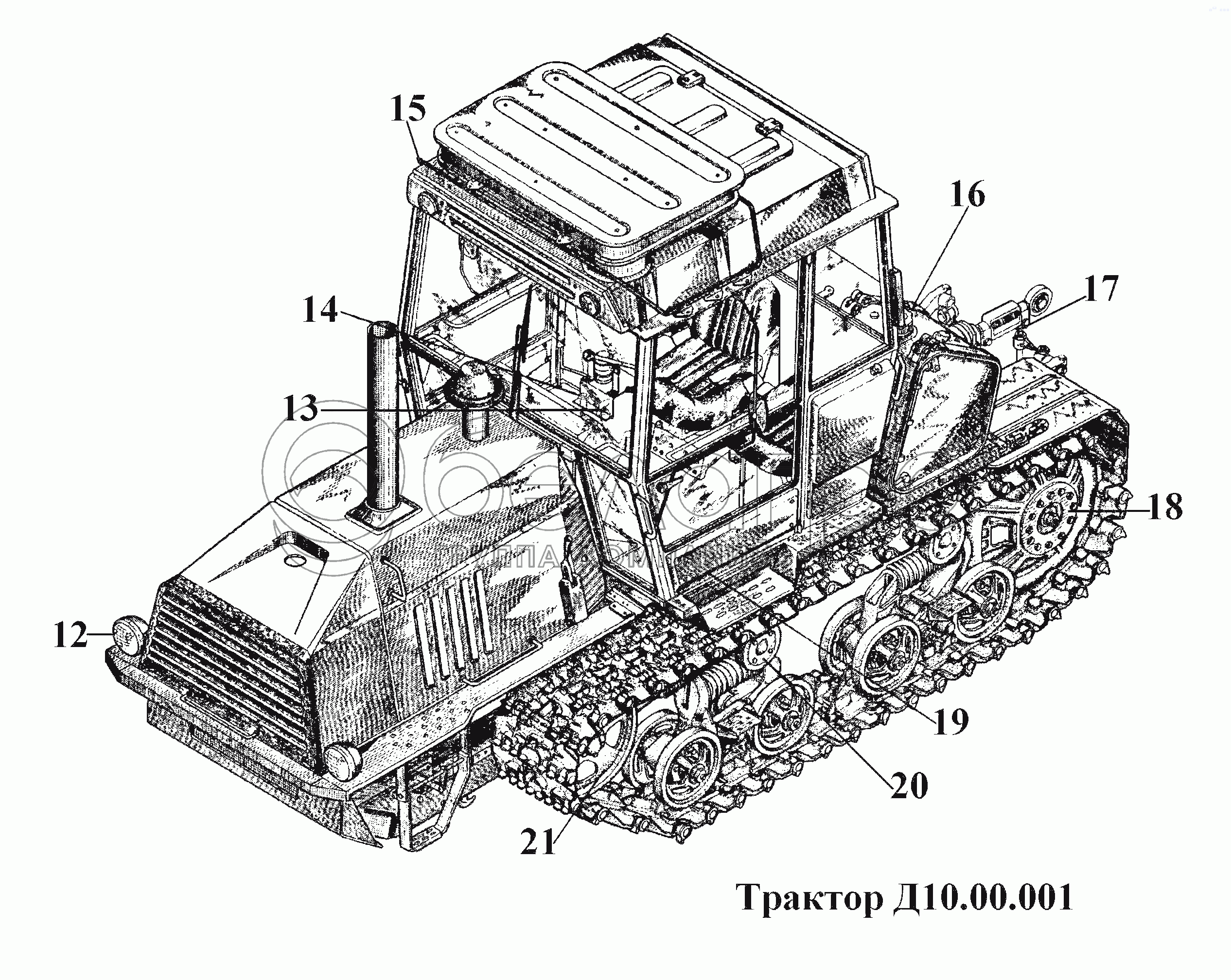 Трактор D10.00.001 (2)