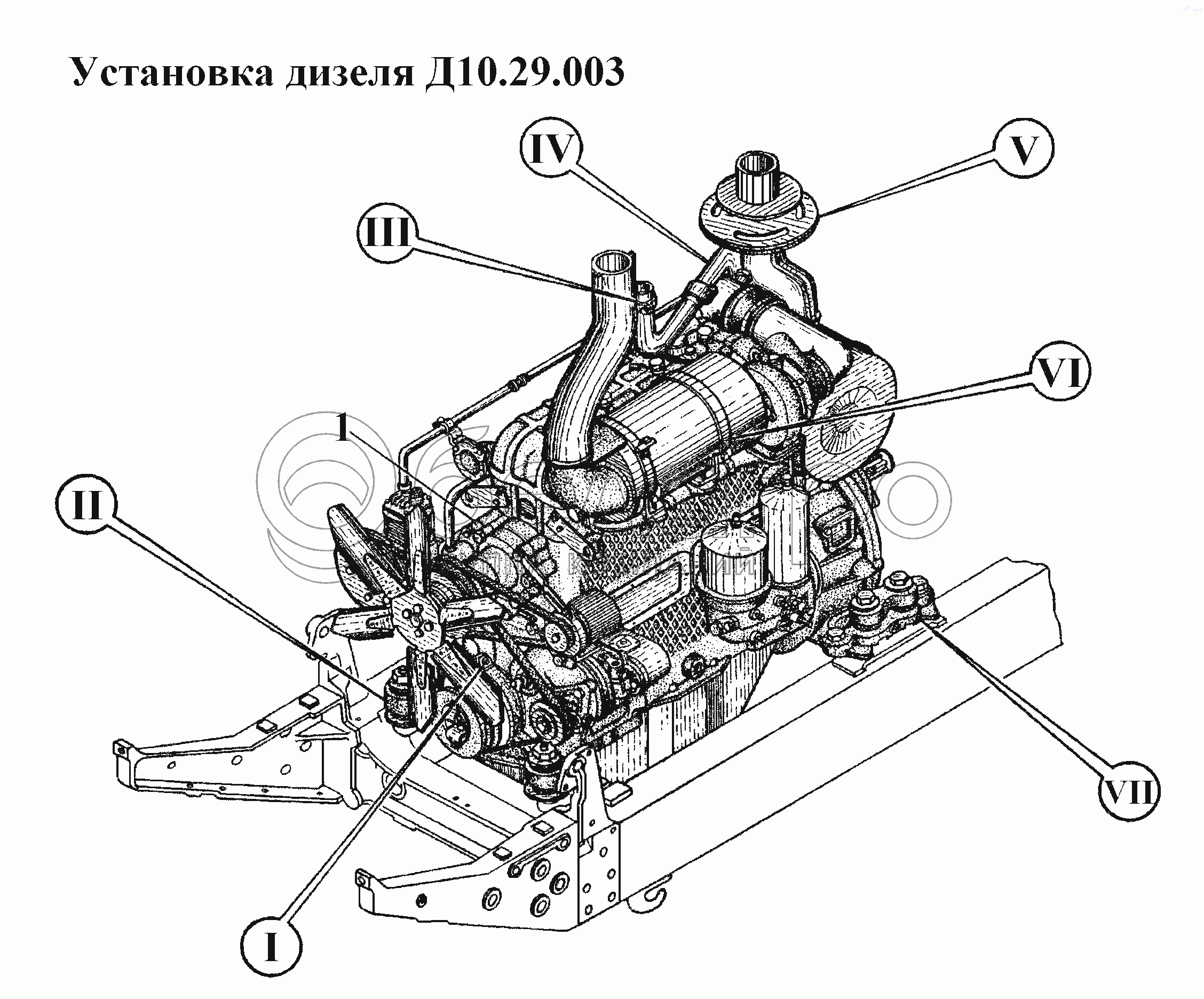 Установка дизеля Д10.29.003 (1)