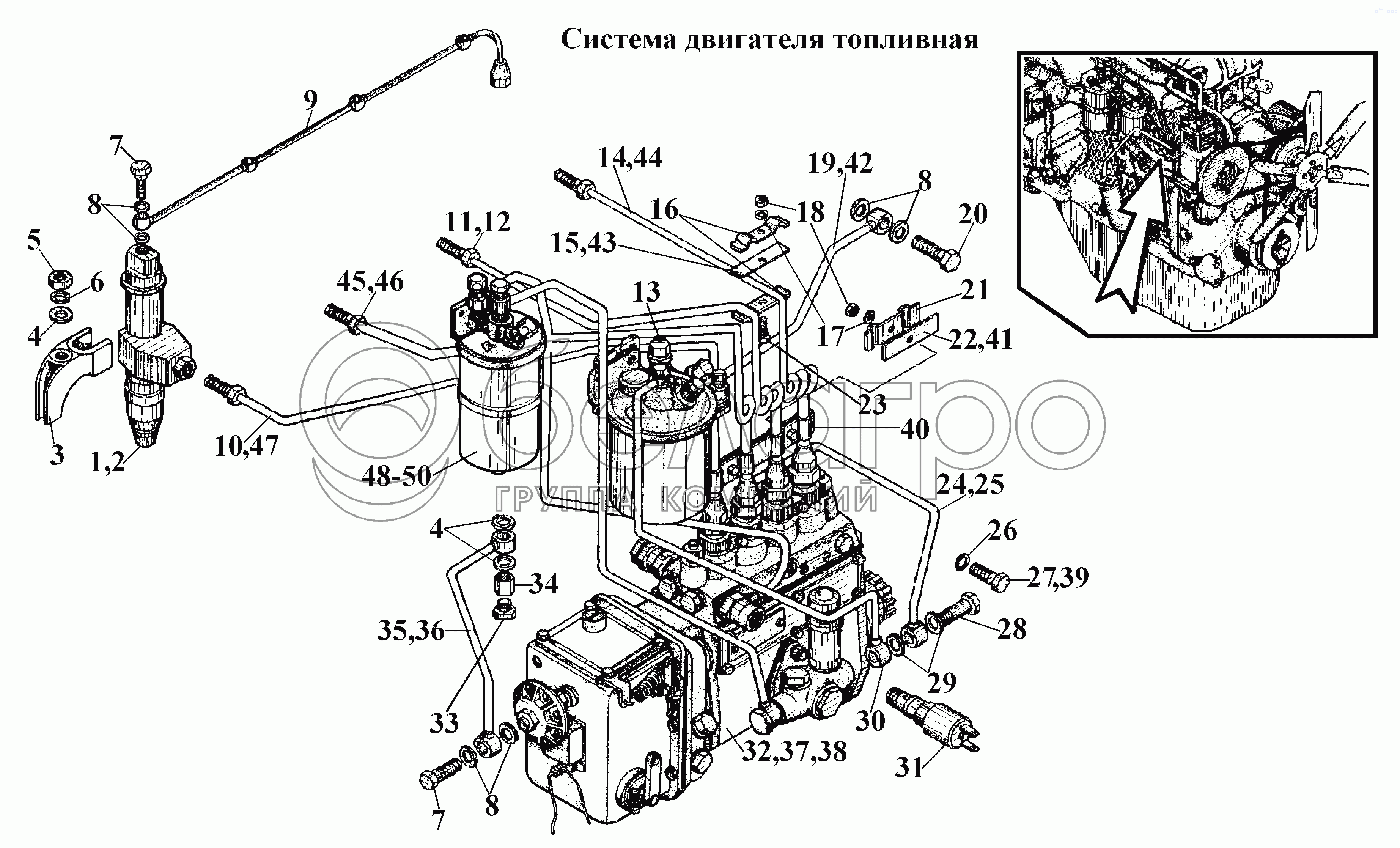 Паливна система двигуна