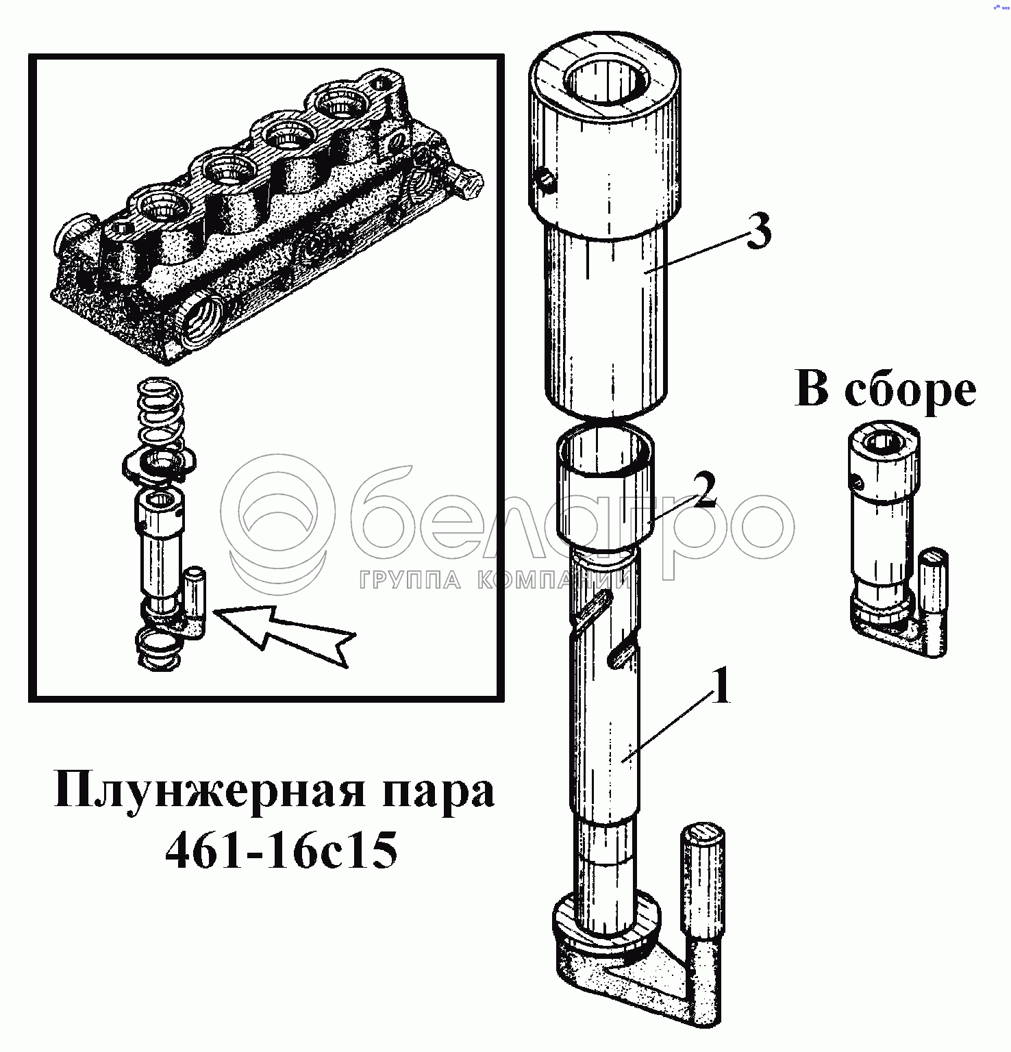 Плунжерна пара 461-16с15