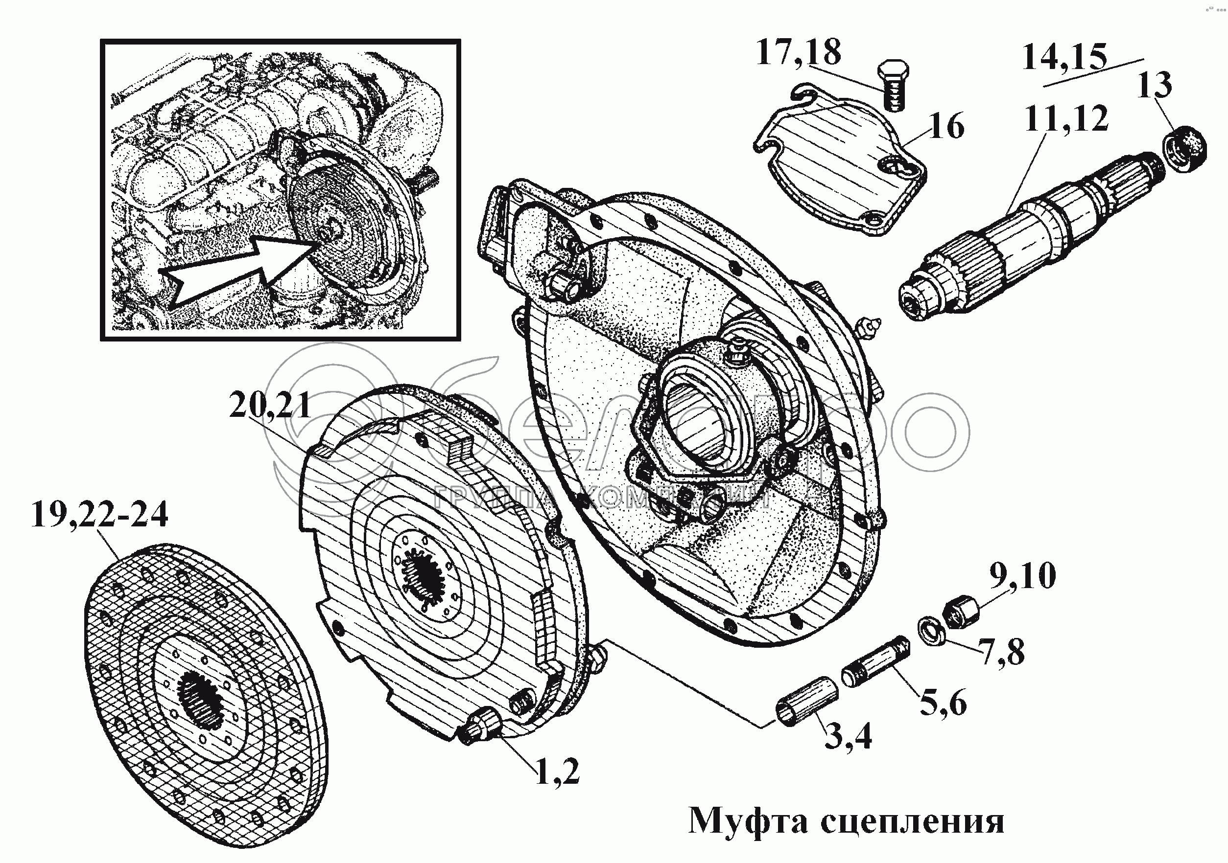 Муфта зчеплення (2)