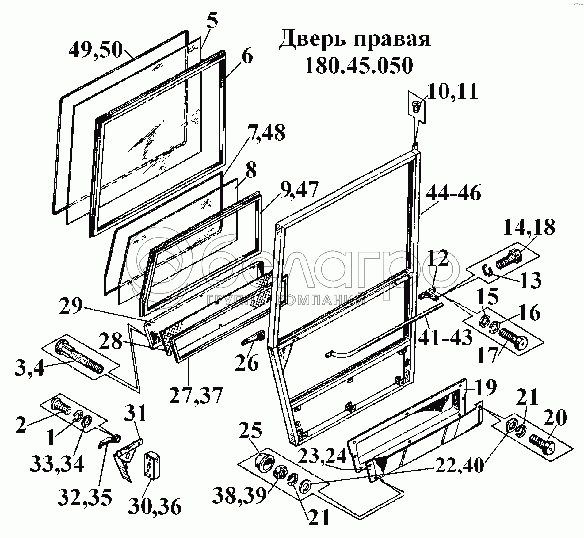 Праві двері 180.45.050