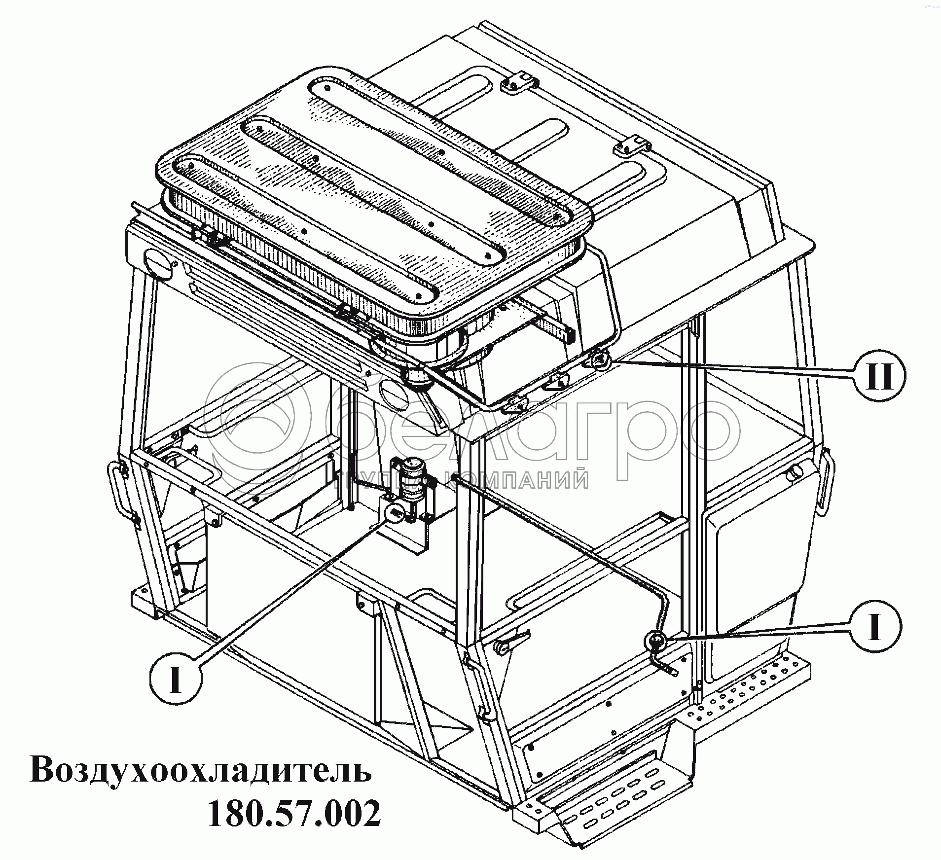 Воздухоохладитель 180.57.003