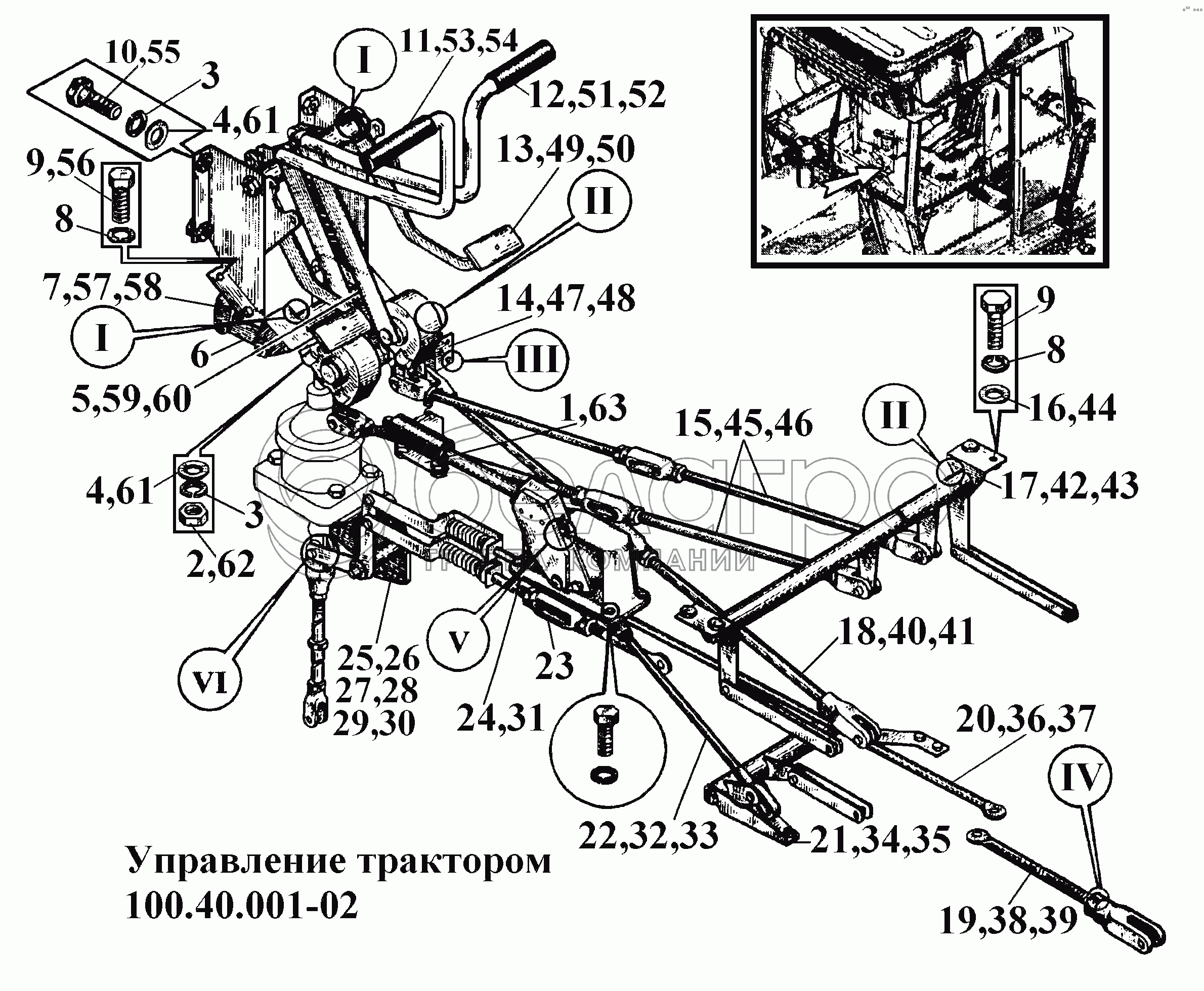 Керування трактором 100.40.001-02 (1)