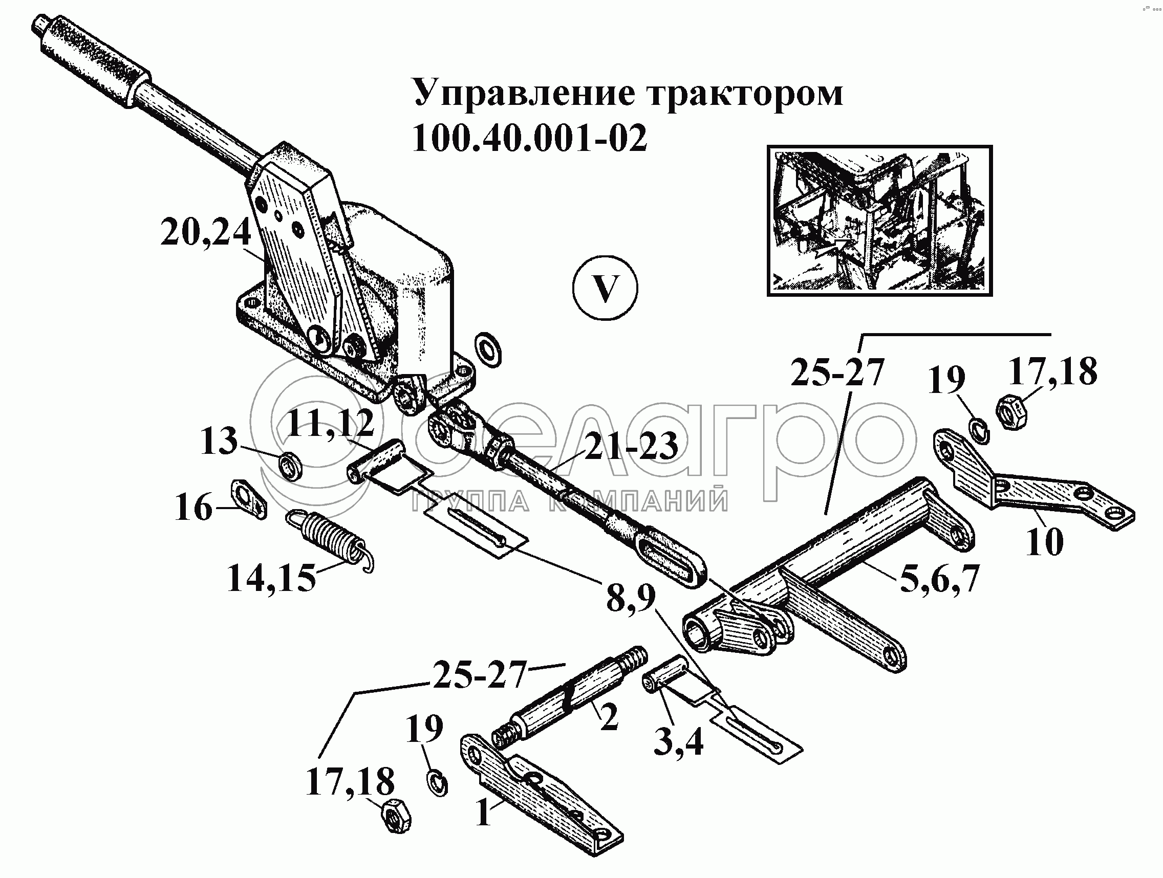 Керування трактором 100.40.001-02 (5)