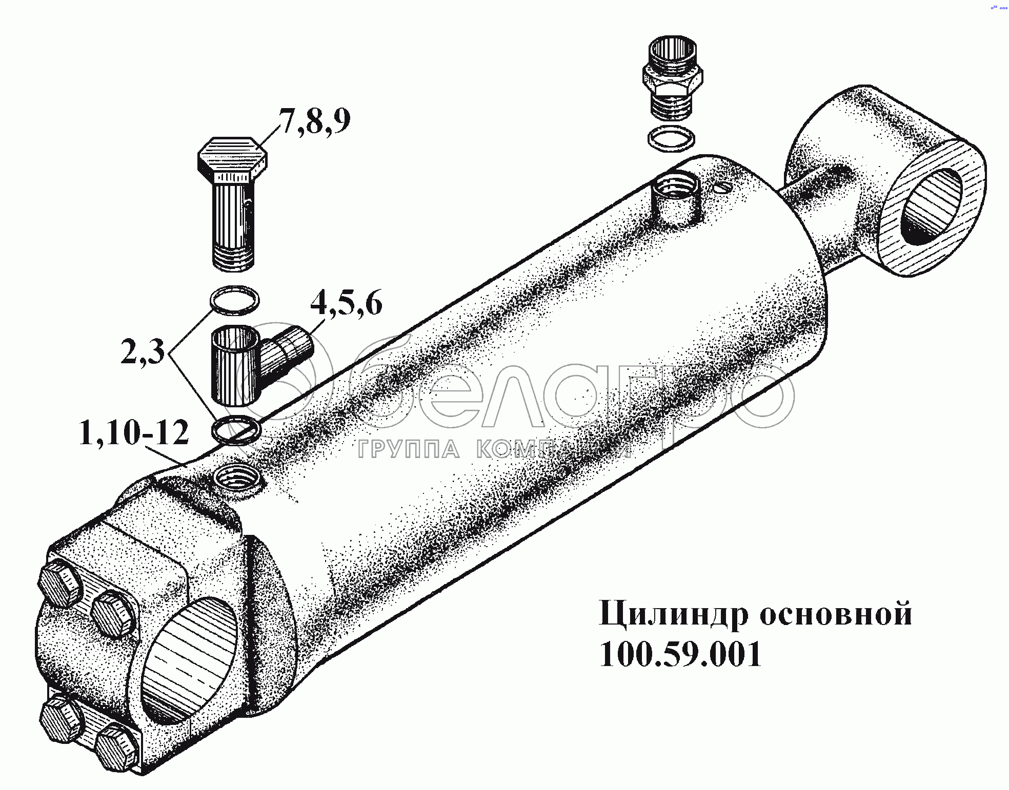 Основний циліндр 100.59.001