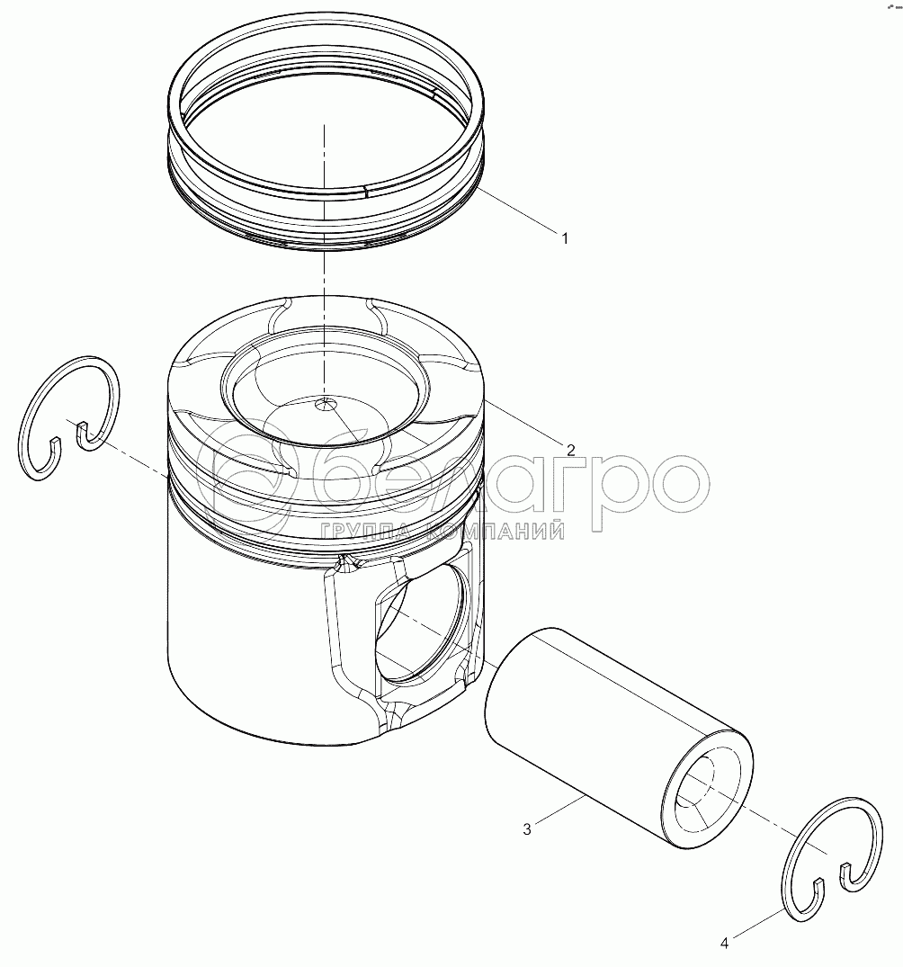 Поршневой узел