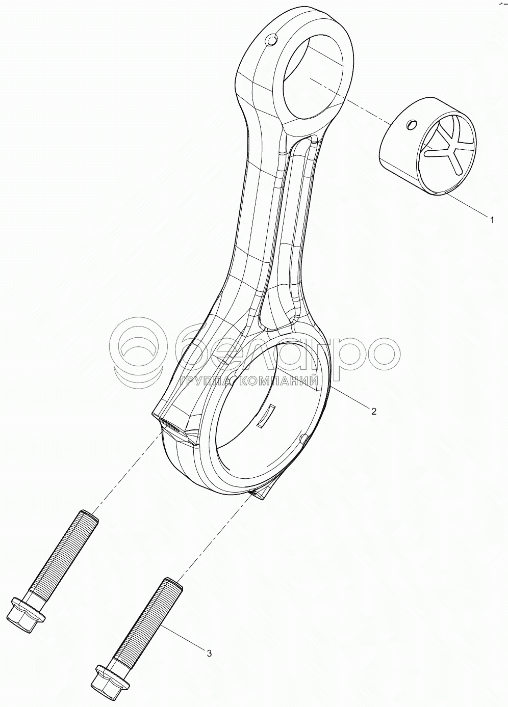 Узел шатуна