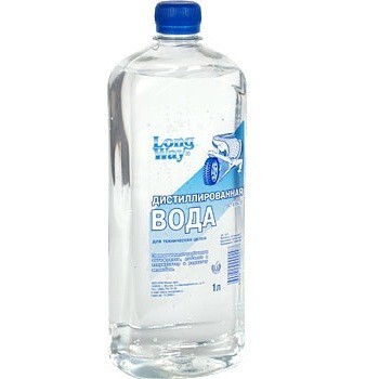 Вода дистильована 1л