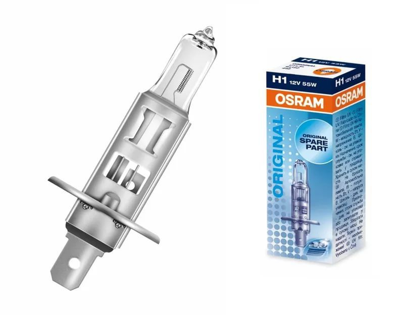 АКГ 12-55 Н1 Автолампа 12в OSRAM 64150 //Philips 12258 PR C1