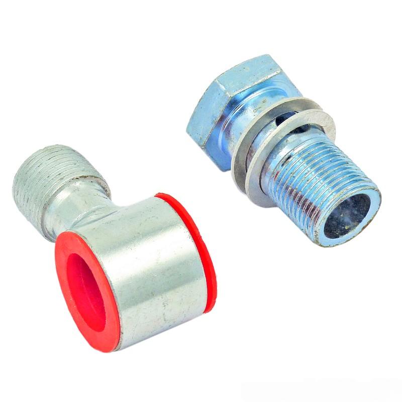Кутник поворотний с/б Ф20/М20х1, 5 - М20х1, 5