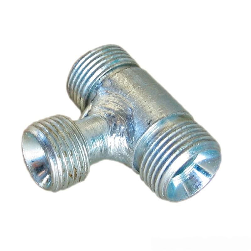Трійник перехідний M18x1,5-M20x1,5-M20x1,5
